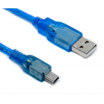 HS0521 Blue 30cm MINI USB cable  